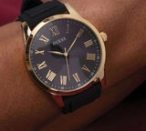  Shop Authentic Guess Richmond Blue Dial Blue Mesh Bracelet Watch for Men - W1263G4 - Luxxuri