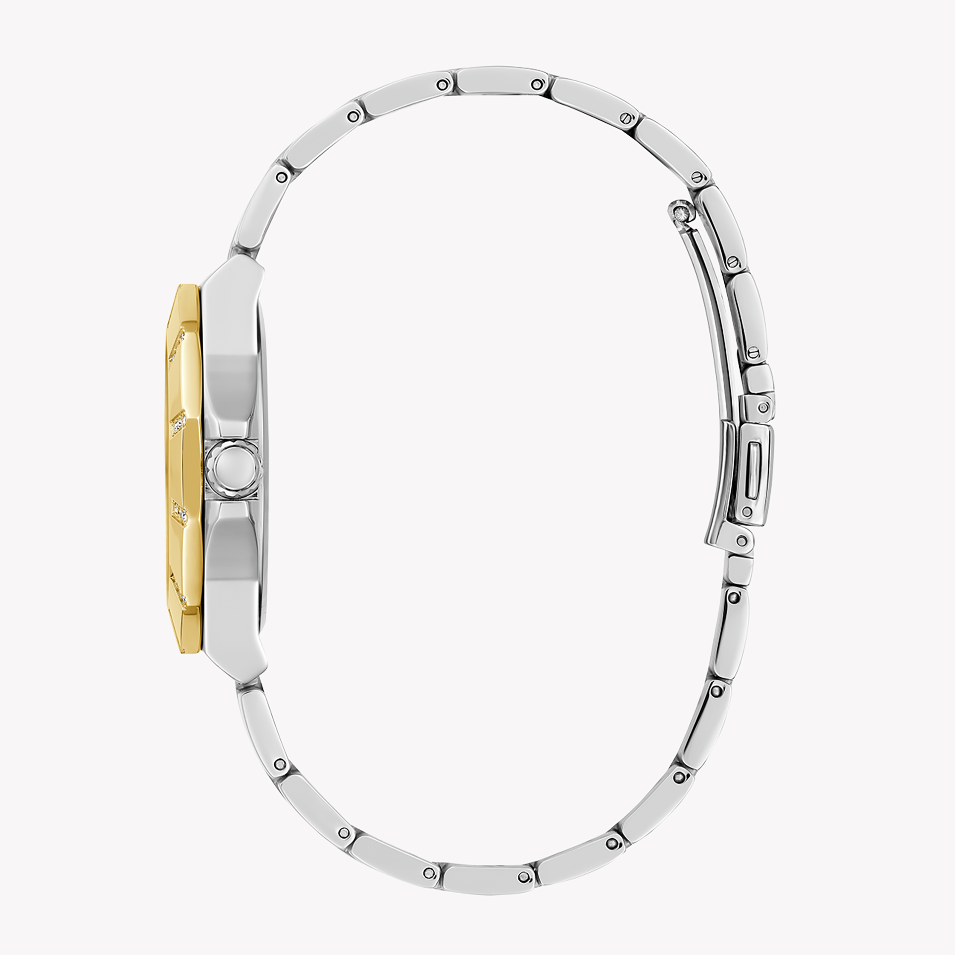  Shop Authentic Guess Sunray Multifunction Silver Dial Two Tone Steel Strap Watch for Women - GW0616L2 - Luxxuri