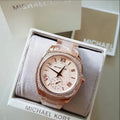  Shop Authentic Michael Kors Bryn Rose Gold Dial Two Tone Steel Strap Watch for Women - MK6135 - Luxxuri