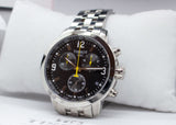  Shop Authentic Tissot PRC 200 Chronograph Black Dial Silver Steel Strap Watch For Men - T055.417.11.057.00 - Luxxuri