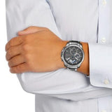  Shop Authentic Tommy Hilfiger Decker Quartz Black Dial Black Steel Strap Watch for Men - 1791347 - Luxxuri
