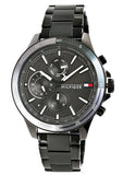  Shop Authentic Tommy Hilfiger Bank Grey Dial Grey Steel Strap Watch for Men - 1791719 - Luxxuri