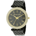 Michael Kors Darci Black Dial Black Steel Strap Watch for Women - MK3322