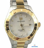  Shop Authentic Tag Heuer Aquaracer White Mother of Pearl Dial Watch for Women - WBD1322.BB0320 - Luxxuri