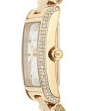  Shop Authentic Michael Kors Emery Three-Hand Crystals Silver Dial Gold Steel Strap Watch for Women - MK4643 - Luxxuri