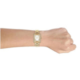  Shop Authentic Michael Kors Emery Three-Hand Crystals Silver Dial Gold Steel Strap Watch for Women - MK4643 - Luxxuri