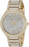  Shop Authentic Michael Kors Kerry Crystals Gold Dial Gold Steel Strap Watch For Women - MK3360 - Luxxuri