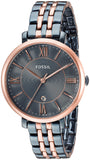  Shop Authentic Fossil Jaqueline Grey Dial Two Tone Steel Strap Watch for Women - ES4321 - Luxxuri