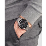  Shop Authentic Maserati Triconic Chronograph Black Dial Silver Steel Strap Watch For Men - R8873639002 - Luxxuri