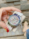  Shop Authentic Guess Glitz Pride Limited Edition White Dial White Rubber Strap Watch for Women - GW0407L4 - Luxxuri