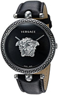  Shop Authentic Versace Palazzo Empire Black Dial Black Leather Strap Watch for Women - VCO060017 - Luxxuri