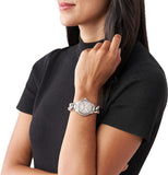  Shop Authentic Michael Kors Camille Pavé Chronograph Silver Dial Two Tone Steel Strap Watch for Women - MK6843 - Luxxuri