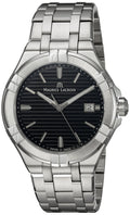  Shop Authentic Maurice Lacroix Aikon Venturer Black Dial Silver Steel Strap Watch for Men - AI1008-SS002-331-1 - Luxxuri