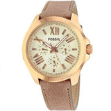  Shop Authentic Fossil Cecile White Dial Beige Leather Strap Watch for Women - AM4532 - Luxxuri