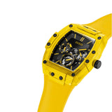  Shop Authentic Guess Phoenix Multi Function Black Dial Yellow Rubber Strap Watch for Men - GW0203G6 - Luxxuri