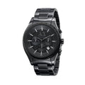  Shop Authentic Armani Exchange Chronograph Black Dial Black Steel Strap Watch for Men - AX1058 - Luxxuri