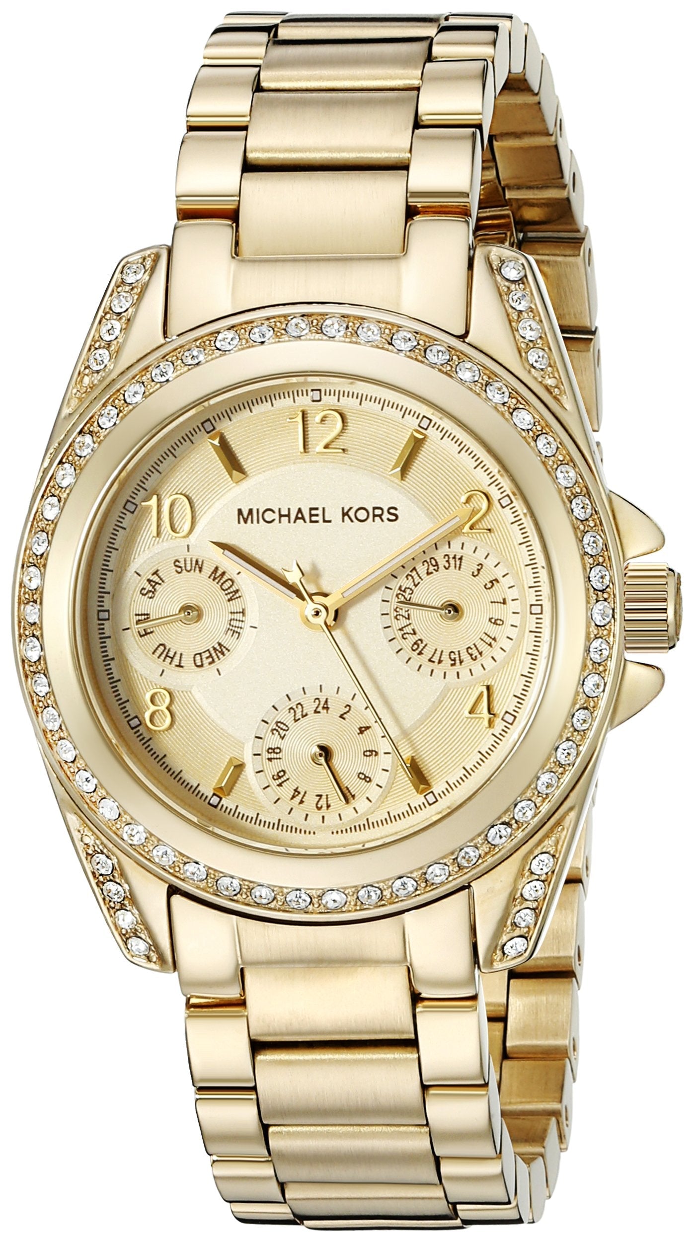  Shop Authentic Michael Kors Blair Gold Dial Gold Steel Strap Watch for Women - MK5639 - Luxxuri