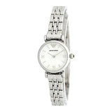  Shop Authentic Emporio Armani Gianni White Dial Silver Steel Strap Watch For Women - AR1763 - Luxxuri