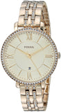  Shop Authentic Fossil Jacqueline Gold Dial Gold Steel Strap Watch for Women - ES3547 - Luxxuri