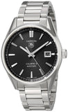  Shop Authentic Tag Heuer Carrera Automatic Black Dial Silver Steel Strap Watch for Men - WAR211A.BA0782 - Luxxuri
