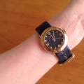 Shop Authentic Marc Jacobs Blade Blue Dial Blue Leather Strap Watch for Women - MBM1224 - Luxxuri