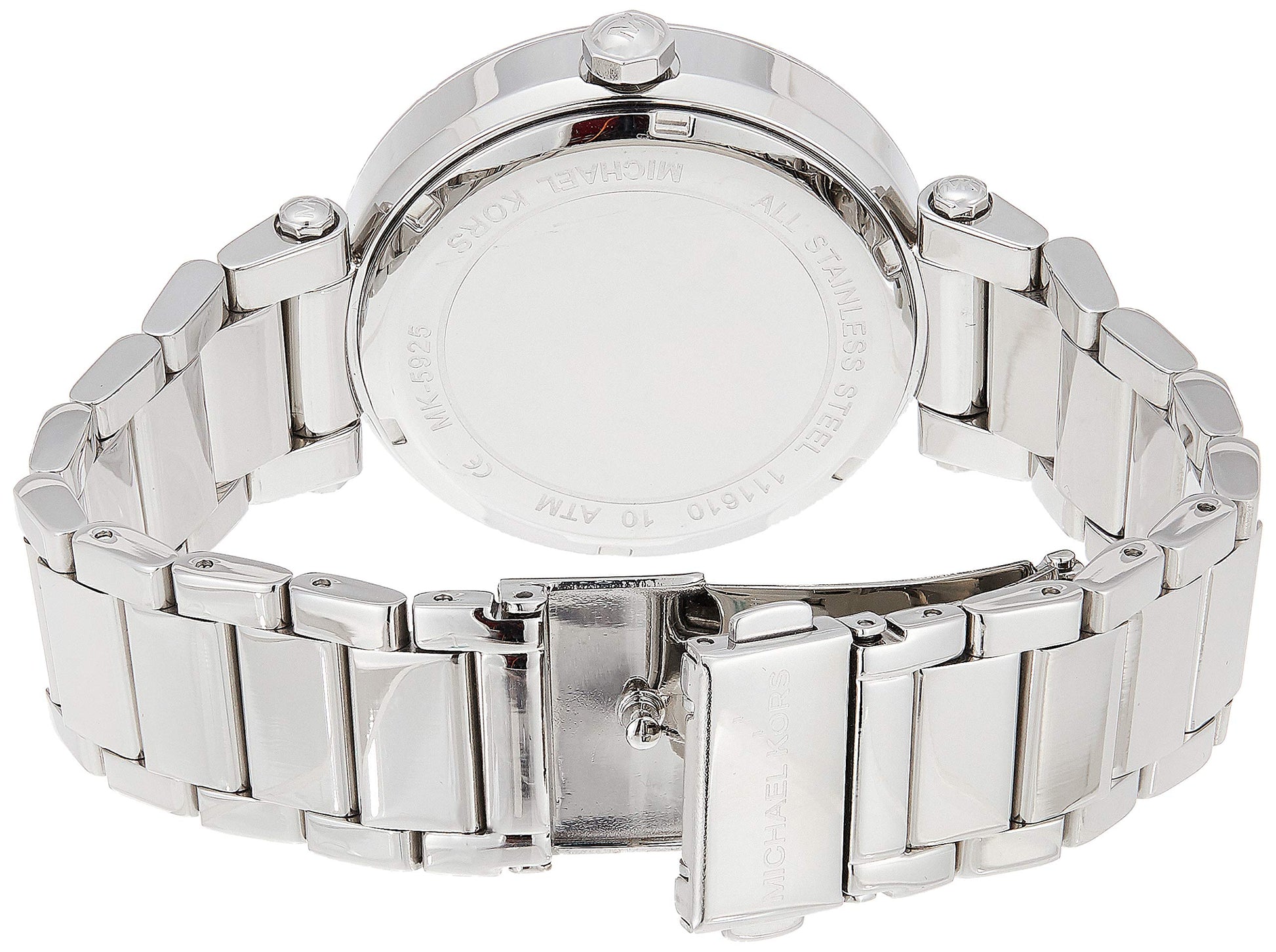  Shop Authentic Michael Kors Parker Silver Dial Silver Steel Strap Watch for Women - MK5925 - Luxxuri