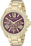  Shop Authentic Michael Kors Wren Purple Dial Gold Steel Strap Watch for Women - MK6290 - Luxxuri