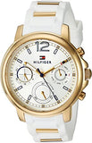  Shop Authentic Tommy Hilfiger Claudiia White Dial White Steel Strap Watch for Women - 1781745 - Luxxuri