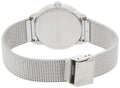  Shop Authentic Calvin Klein Minimal Grey Dial Silver Mesh Bracelet Watch for Women - K3M2212X - Luxxuri
