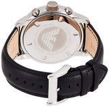  Shop Authentic Emporio Armani Classic Chronograph Black Dial Black Leather Strap Watch For Men - AR0431 - Luxxuri