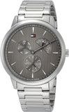  Shop Authentic Tommy Hilfiger Brad Chronograph Quartz Grey Dial Silver Steel Strap Watch For Men - 1710385 - Luxxuri