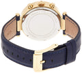  Shop Authentic Michael Kors Parker Gold Dial Blue Leather Strap Watch for Women - MK2280 - Luxxuri