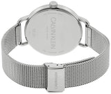  Shop Authentic Calvin Klein Even Quartz White Dial Silver Steel Strap Watch for Women - K7B21126 - Luxxuri
