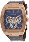  Shop Authentic Guess Phoenix Multifunction Blue Dial Brown Leather Strap Watch for Men - GW0202G2 - Luxxuri