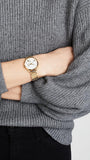  Shop Authentic Michael Kors Portia Quartz White Dial Gold Steel Strap Watch for Women - MK3840 - Luxxuri