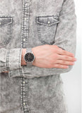  Shop Authentic Guess Delancey Black Dial Silver Mesh Bracelet Watch for Men - W0871G1 - Luxxuri