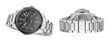 Shop Authentic Tommy Hilfiger Iconic Quartz Black Dial Silver Steel Strap Watch for Men - 1791564 - Luxxuri
