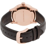  Shop Authentic Burberry The City Grey Dial Brown Leather Strap Unisex Watch - BU9755 - Luxxuri