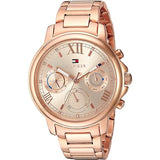  Shop Authentic Tommy Hilfiger Claudia Rose Gold Dial Rose Gold Steel Strap Watch for Women - 1781743 - Luxxuri