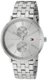 Shop Authentic Tommy Hilfiger Jenna Quartz White Dial Silver Steel Strap Watch for Women - 1782068 - Luxxuri