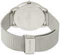  Shop Authentic Calvin Klein Minimal Black Dial Silver Mesh Bracelet Watch for Men - K3M21123 - Luxxuri