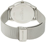  Shop Authentic Calvin Klein Minimal Black Dial Silver Mesh Bracelet Watch for Men - K3M21123 - Luxxuri