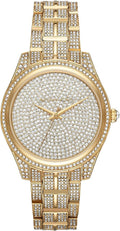  Shop Authentic Michael Kors Lauryn Crystals Gold Dial Gold Steel Strap Watch For Women - MK3930 - Luxxuri
