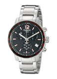  Shop Authentic Tissot Quickster Chronograph Quartz Watch For Men - T095.417.11.057.00 - Luxxuri