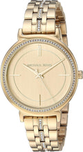  Shop Authentic Michael Kors Cinthia Quartz Gold Dial Gold Steel Strap Watch For Women - MK3681 - Luxxuri