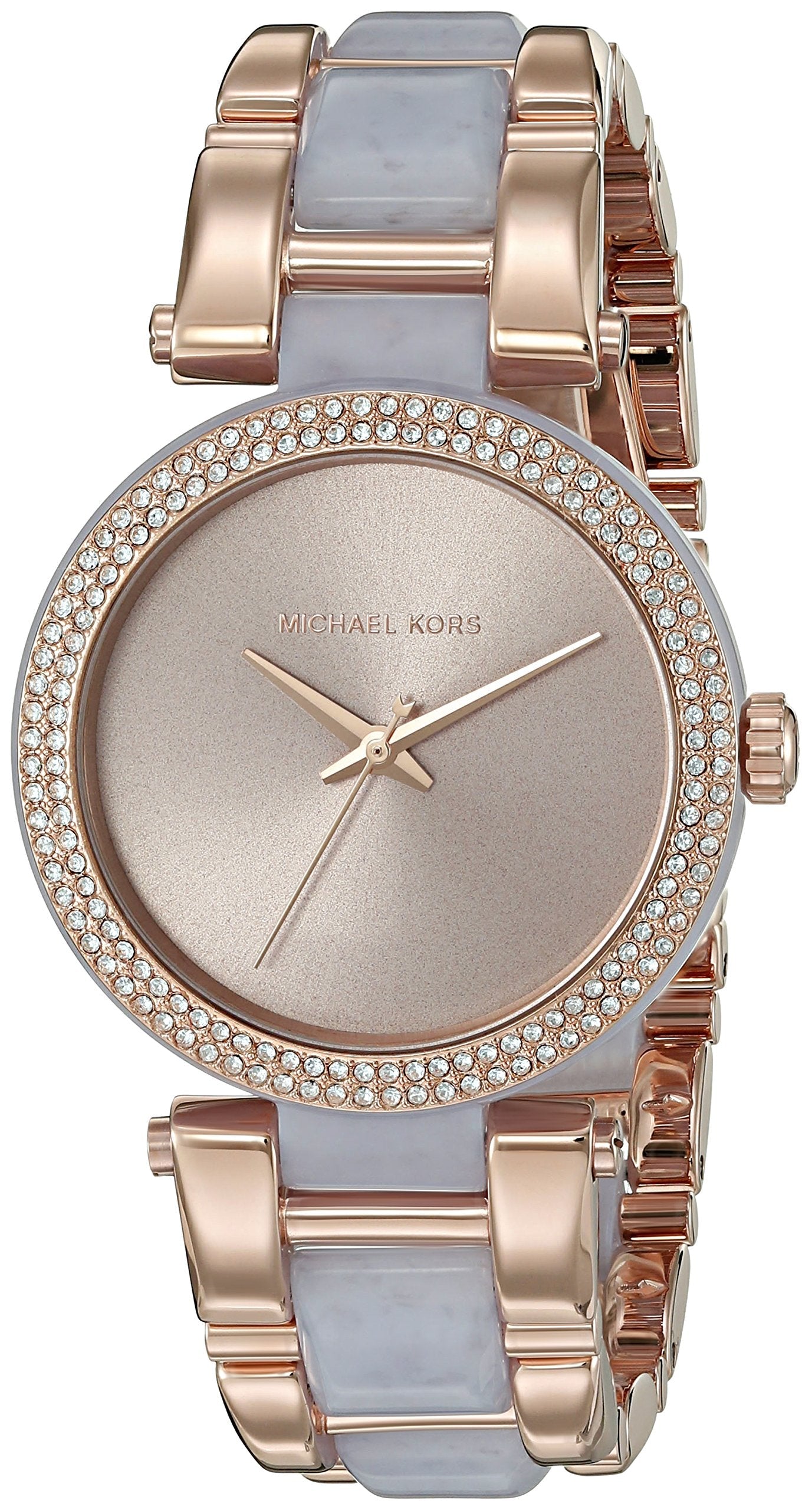  Shop Authentic Michael Kors Delray Rose Gold Dial Two Tone Steel Strap Watch for Women - MK4319 - Luxxuri
