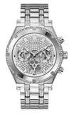  Shop Authentic Guess Continental Silver Dial Silver Steel Strap Watch for Men - GW0261G1 - Luxxuri