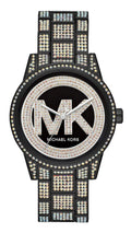  Shop Authentic Michael Kors Ritz Crystals Black Dial Two Tone Steel Strap Watch for Women - MK6733 - Luxxuri