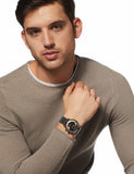  Shop Authentic Emporio Armani Aviator Brown Dial Grey Mesh Bracelet Watch For Men - AR11141 - Luxxuri