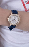 Shop Authentic Guess Crown Jewel Diamonds White Dial Blue Rubber Strap Watch for Women - GW0411L2 - Luxxuri